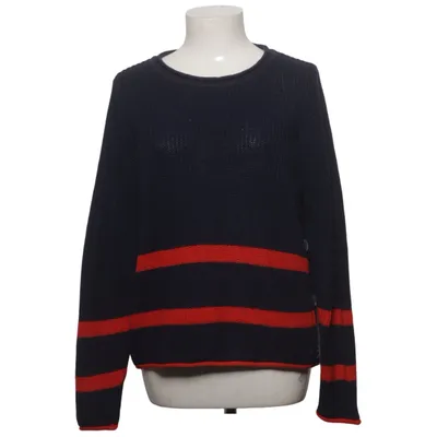 Sweater (Blå, Rød) fra Hechter Akryl, Bomuld