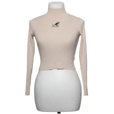 Pul à col roulé (Beige) de Kangol x H&M Acrylique, Polyamide, Viscose