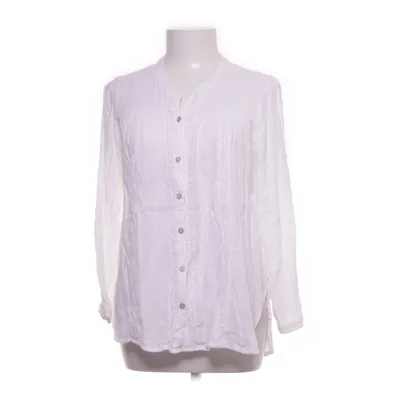 Blouse (White) from American Eagle Outfitters Cotton, Viscose