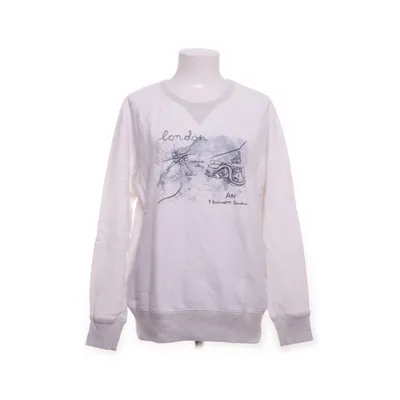 Collegetröja (Vit, Grå) från Abercrombie & Fitch