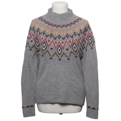 Strickpullover (Grau, Mehrfarbig) von Sherpa Alpakawolle, Merinowolle, Nylon, Viskose