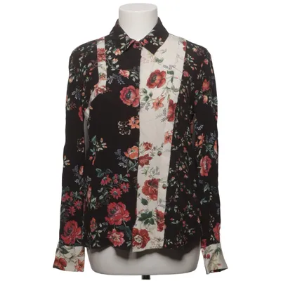 Bluse (Sort, Flerfarvet) fra Maje Viscose