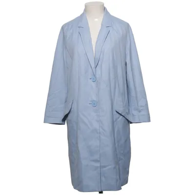 Coat (Blue) from Jake*s Collection Polyester, Viscose