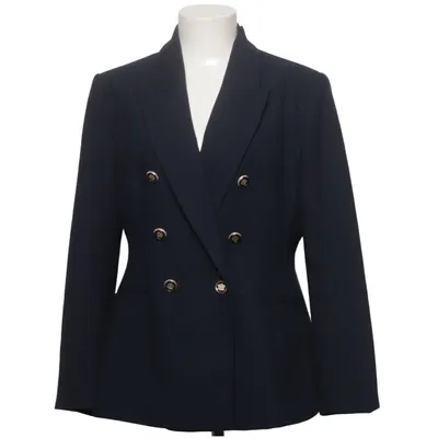 Blazer (Bleu) de Zara Élasthane, Polyester, Viscose