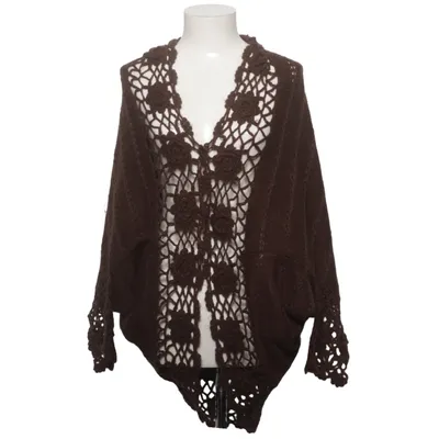 Cardigan (Marron) de Tricobel Acrylique, Laine