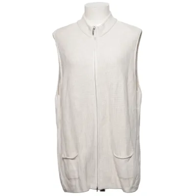 Vest (Beige) from Olsen Acrylic, Cotton