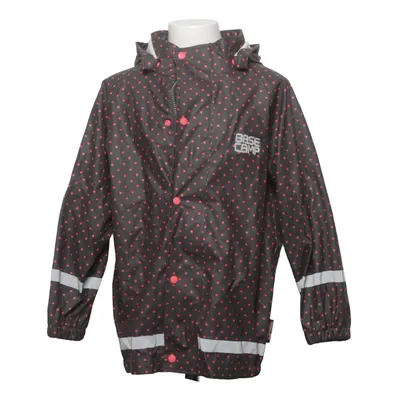 Rain jacket (Black, Red) from Basecamp Polyester