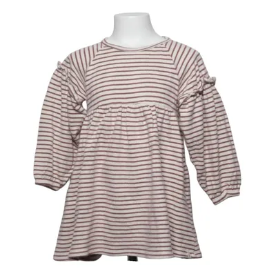 Klänning (Vit, Röd) från Lil' Atelier Elastan, Ekologisk bomull