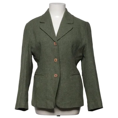 Blazer (Vert) de A Feeling of Joy Polyester, Laine