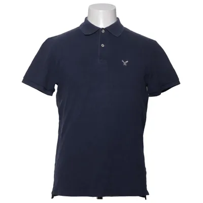 Polo shirt (Blue) from American Eagle Cotton, Elastane