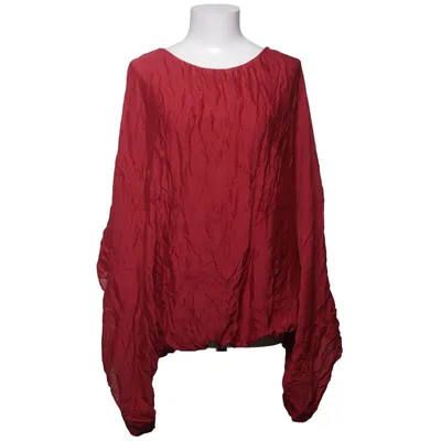 Blouse (Rood) van Cappuccini Elastaan, Zijde, Viscose
