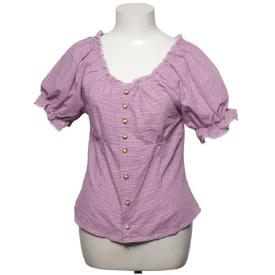 Chemisier Dirndl (Violet, Blanc) de Os Trachten Coton, Polyester