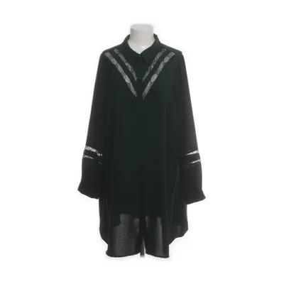 Skjortekjole (Grøn) fra Zizzi Polyester