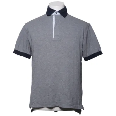Poloshirt (Grijs) van David Saddler Katoen