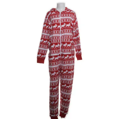 Mjukisdräkt (Röd, Vit) från Christmas Sweats Bomull, Polyester