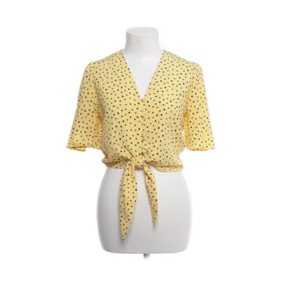Blouse (Geel, Meerkleurig) van Mango Suit