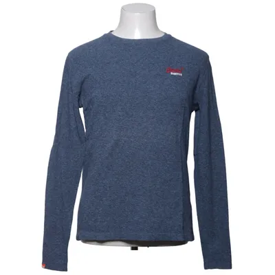 T-shirt à manches longues (Bleu) de Superdry Vintage Coton