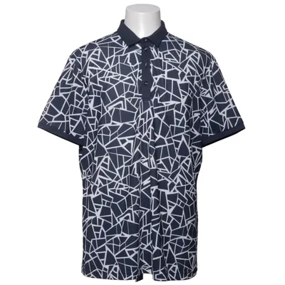 Poloshirt (Zwart, Wit) van Galvin Green Elastaan, Polyester