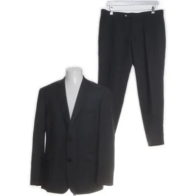 Kostym (Grå) från Angelo Litrico for C&A Polyester, Silke, Ull
