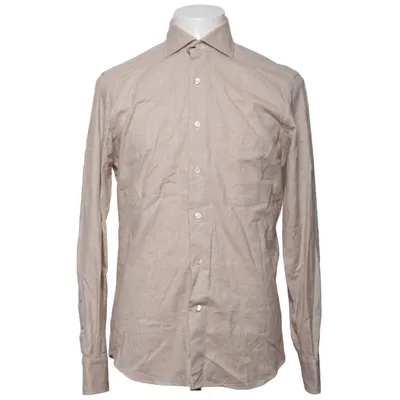 Skjorta (Beige) från Alessandro Gherardi Kashmir, Bomull