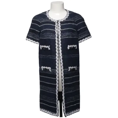 Cardigan (Bleu, Blanc) de Weill Coton, Polyamide, Polyester, Viscose
