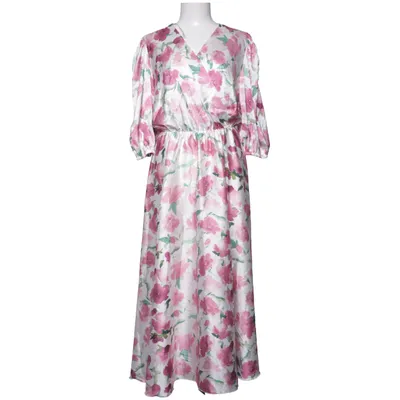Maxi dress (White, Pink, Green) from Fervente Elastane, Polyester