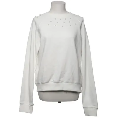 Sweatshirt (Hvid) fra Fairfield Bomuld, Polyester