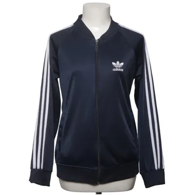 Veste de sport (Bleu, Blanc) de Adidas Coton