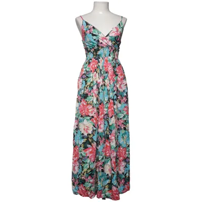 Robe longue (Noir, Multicolore) de Miss Sara Viscose
