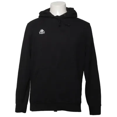 Hoodie (Black) from Kappa Cotton, Polyester