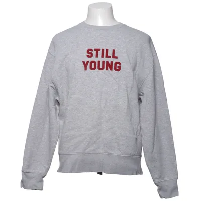 Sweatshirt (Grå) fra Gul & Blå Økologisk bomuld, Genanvendt polyester