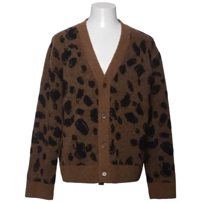 Cardigan (Marron, Multicolore) de COS Laine, Laine d'alpaga, Polyester, Élasthane