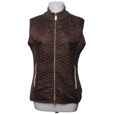 Outer vest (Brown) from Equestrian Stockholm Polyester