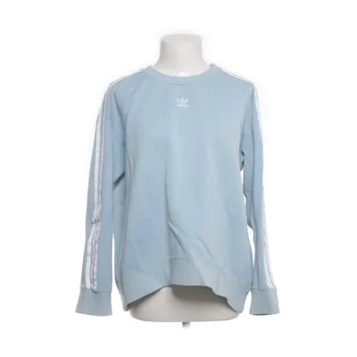 Collegetröja (Blå, Vit) från Adidas Bomull, Återvunnen polyester