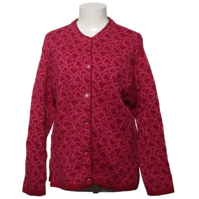 Cardigan (Pink, Rød) fra Gudrun Sjödén Uld