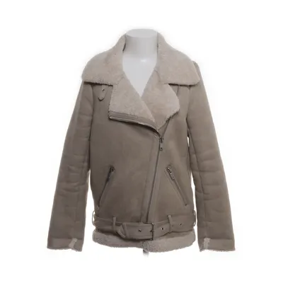 Veste en peau de mouton retournée (Beige) de Zara Woman Outerwear Polyester