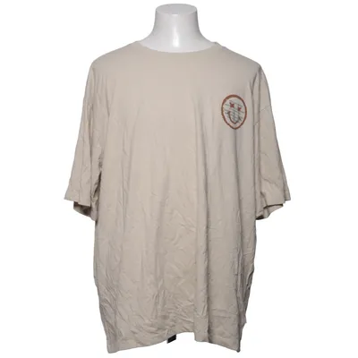 T-shirt (Beige) fra Blend Bomuld