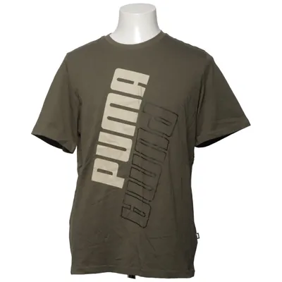 T-shirt (Grøn) fra Puma Bomuld, Polyester