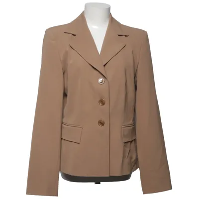 Blazer (Beige, Bruin) van Piú & Piú Elastaan, Polyester, Wol