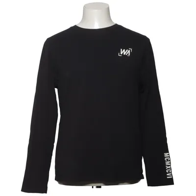 T-shirt à manches longues (Noir) de Warp Coton