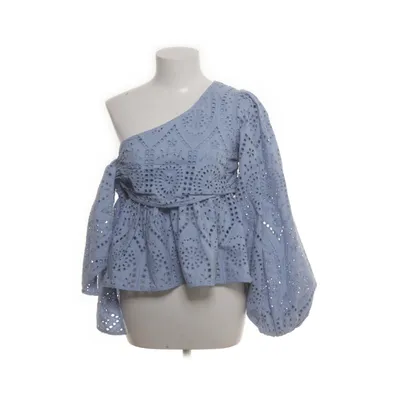 Blus (Blå) från Ganni Bomull
