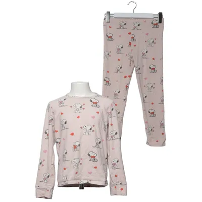 Pyjama (Rose, Multicolore) de Peanuts Coton, Élasthane