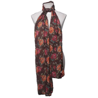 Châle (Marron, Multicolore) de Cappuccini Polyester