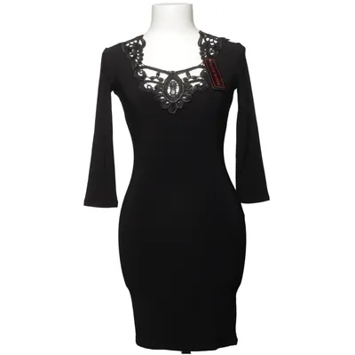 Cocktailkleid (Schwarz) von Young Blood Elasthan, Polyester