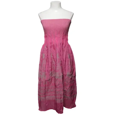 Jurk (Roze, Grijs) van Lapis Elastaan, Polyamide, Polyester, Viscose