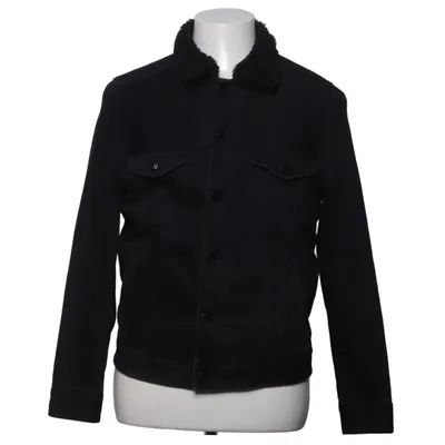 Veste en jeans fourrée (Noir) de &Denim by H&M Coton