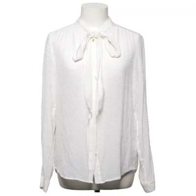 Strikblouse (Wit) van STOCKH LM Zijde, Viscose