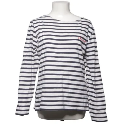 T-shirt à manches longues (Bleu, Blanc) de Maison Labiche Coton