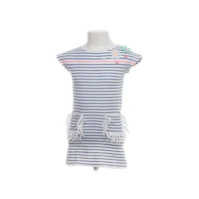 Robe (Blanc, Bleu) de Billieblush Coton