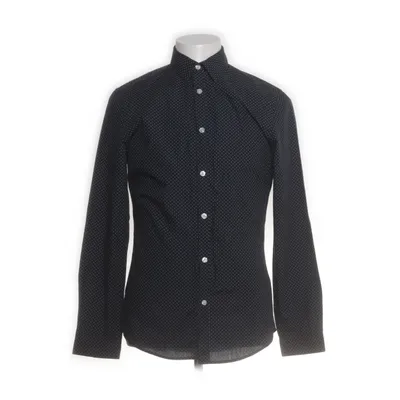 Skjorta (Svart, Flerfärgad) från H&M Bomull, Polyester